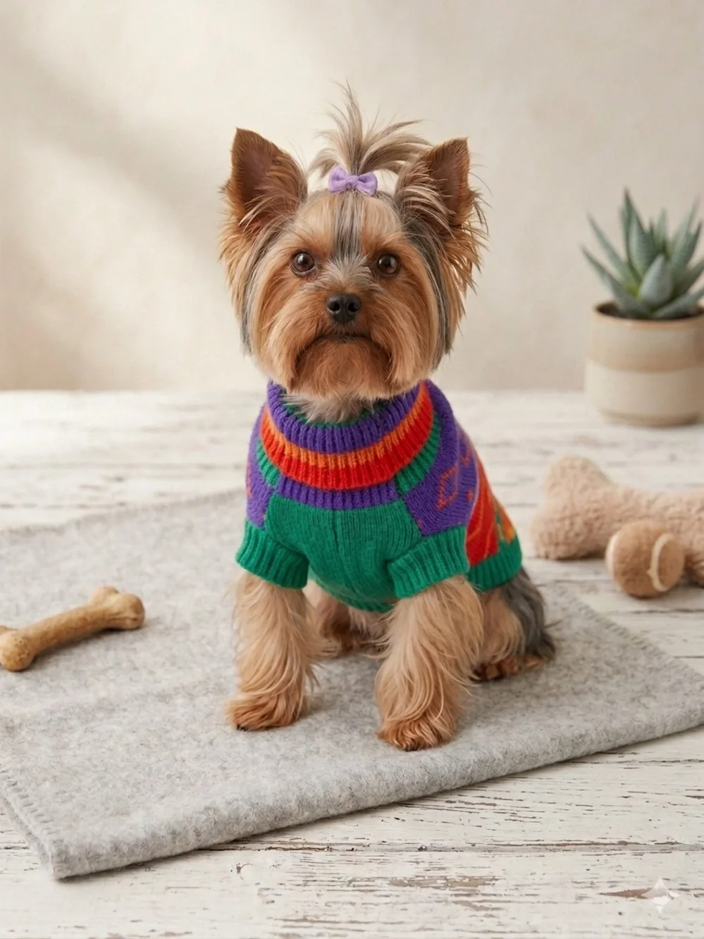 Source Unknown bright knit